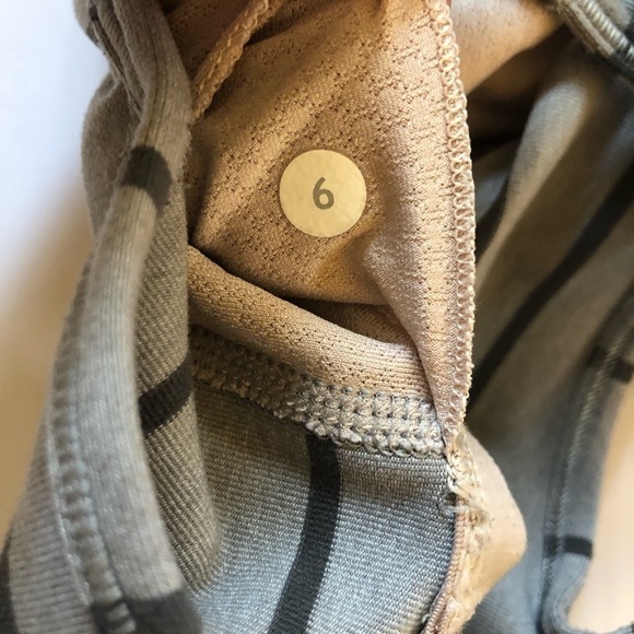 Lululemon No Limits Ambient Grey Tank Top Size 6 - Picture 11 of 14